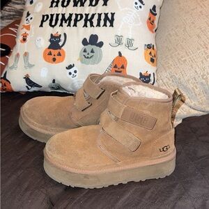 UGG Kids Brown Suede Boots